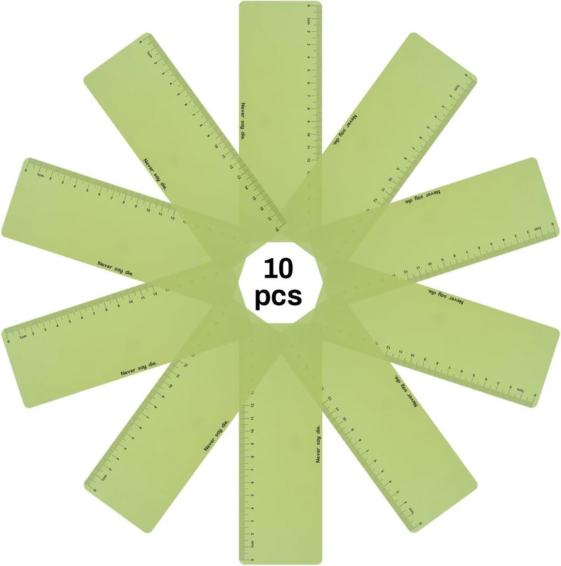 Winfox Light Green Dyslexia Tools for Kids, 10-Piece Guided Reading Strips, Colored Overlay Highlighters, Reading Tracking Rulers for Visual Stress, ADHD, Irlens Syndrome - Image 3